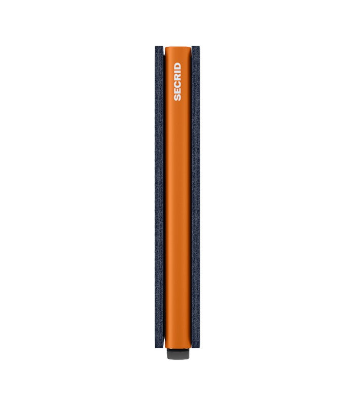 Secrid Slimwallet Matte | Nightblue & Orange – view 4