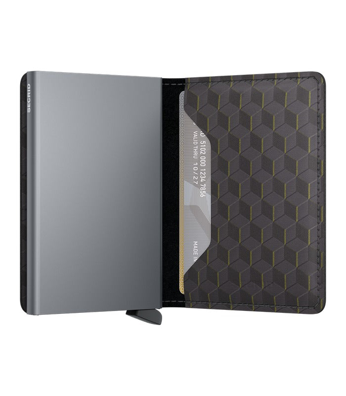 Secrid Slimwallet Optical | Grey Yellow – view 2