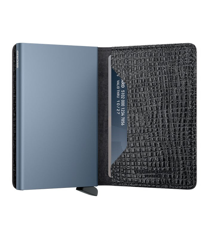 Secrid Slimwallet Palmellato | Black – view 2