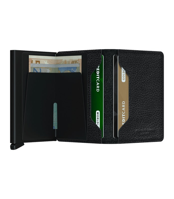 Secrid Slimwallet Vegetable Tanned | Black\Black – view 3
