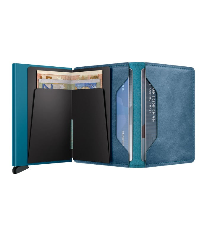 Secrid Slimwallet Vintage | Teal – view 3