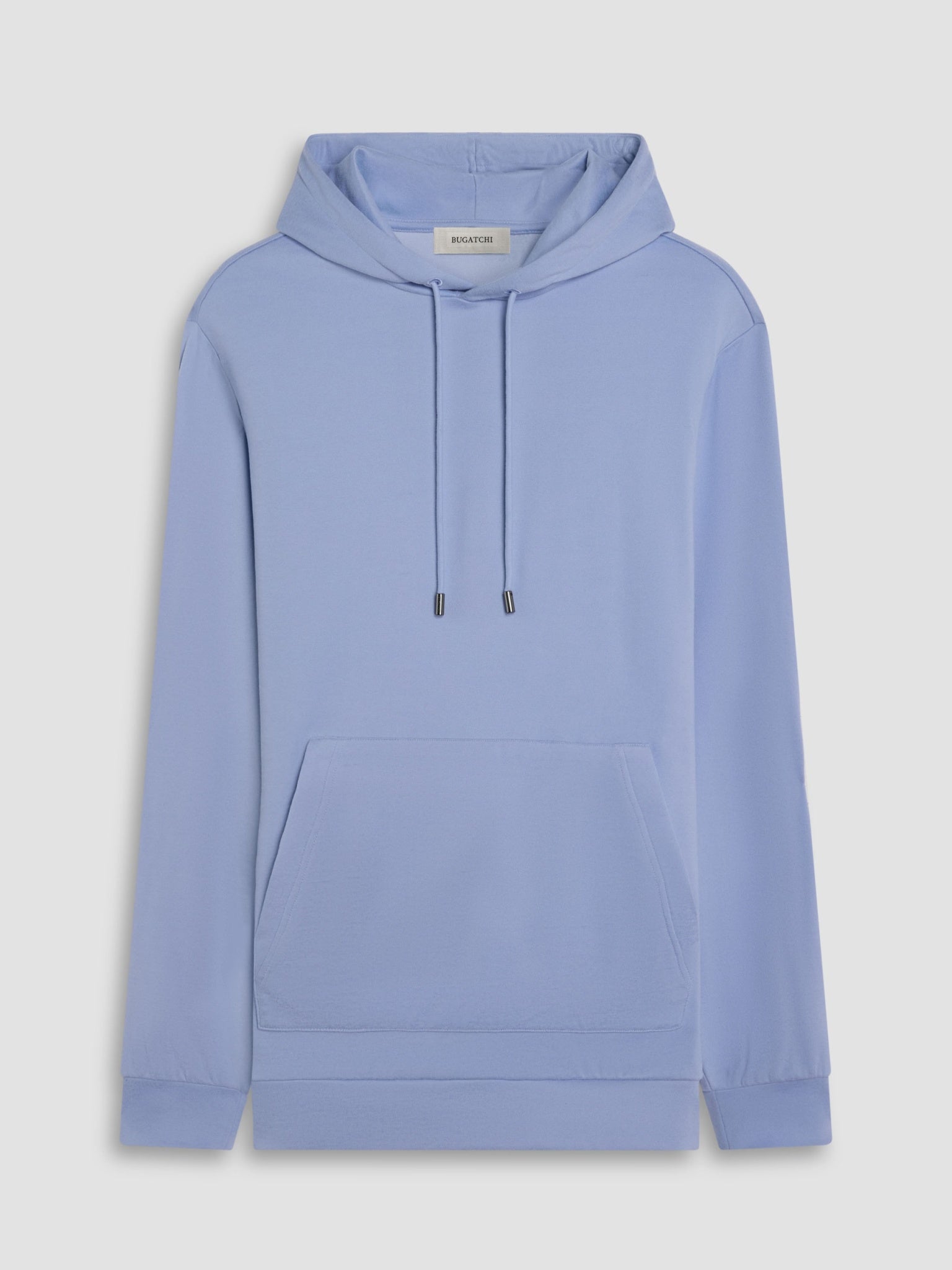 Bugatchi L/S Hoodie, Sky | Mondo Uomo Naples FL