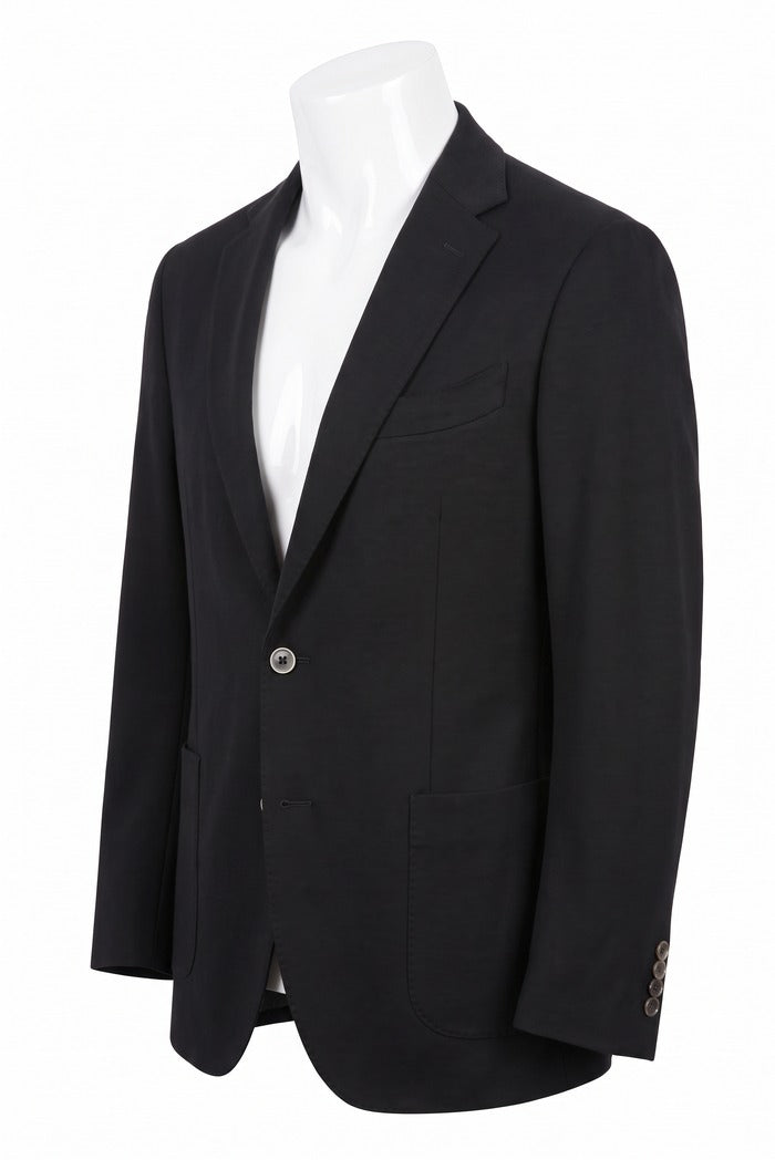 Sixty One Reda Wool & Cashmere Sport Coat, Black – three-quarter side view