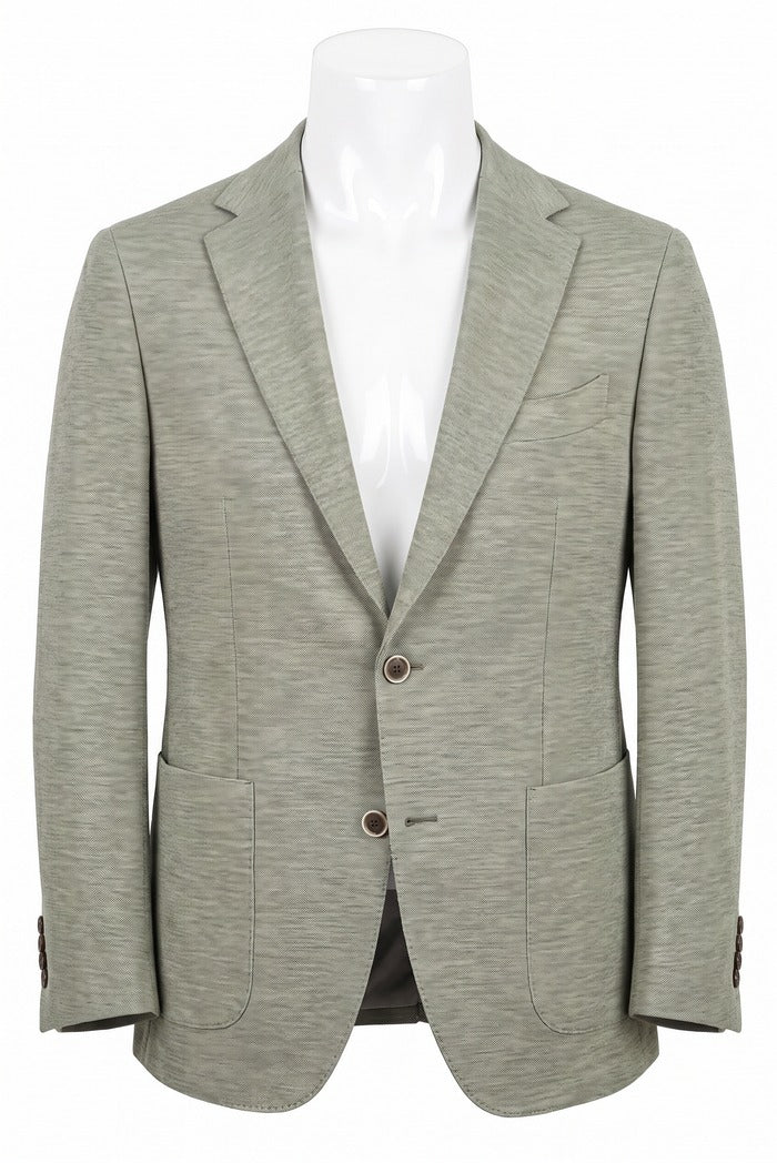 Sixty One Reda Wool & Cashmere Sport Coat, Green – front view | Mondo Uomo, Naples, Florida
