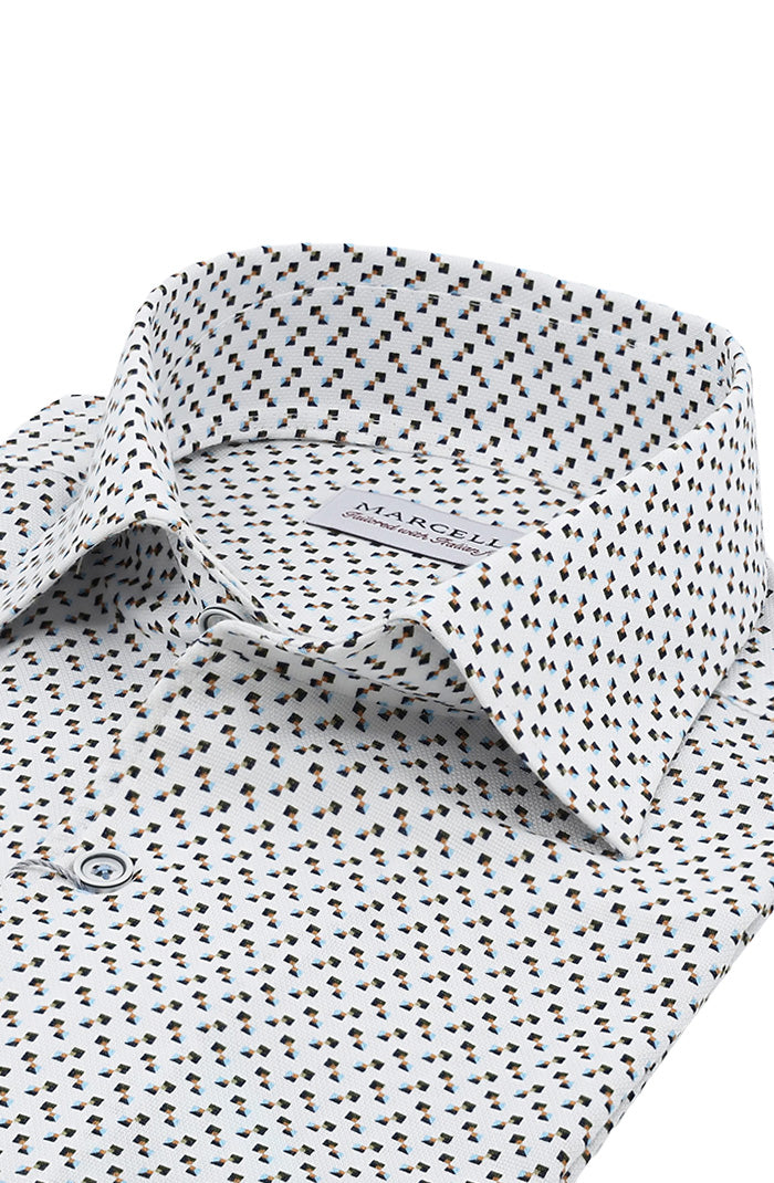 Marcello Long Sleeve Shirt, White