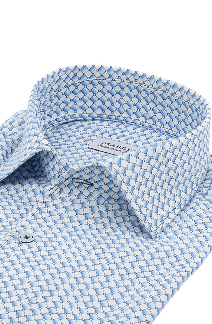 Marcello Long Sleeve Shirt, Sky