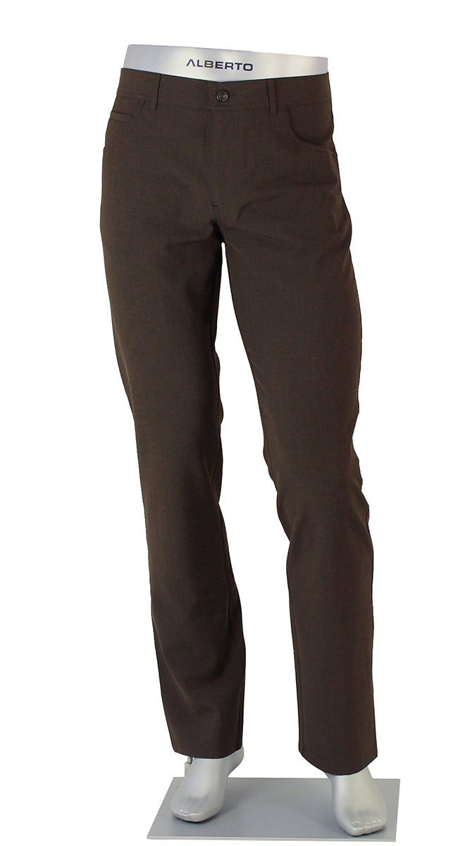 Alberto Stone Ceramica Pants Brown