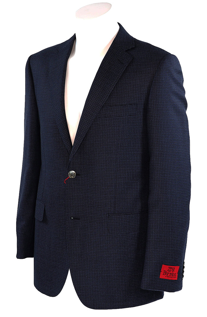 Byron Mini Pattern Navy Sportcoat