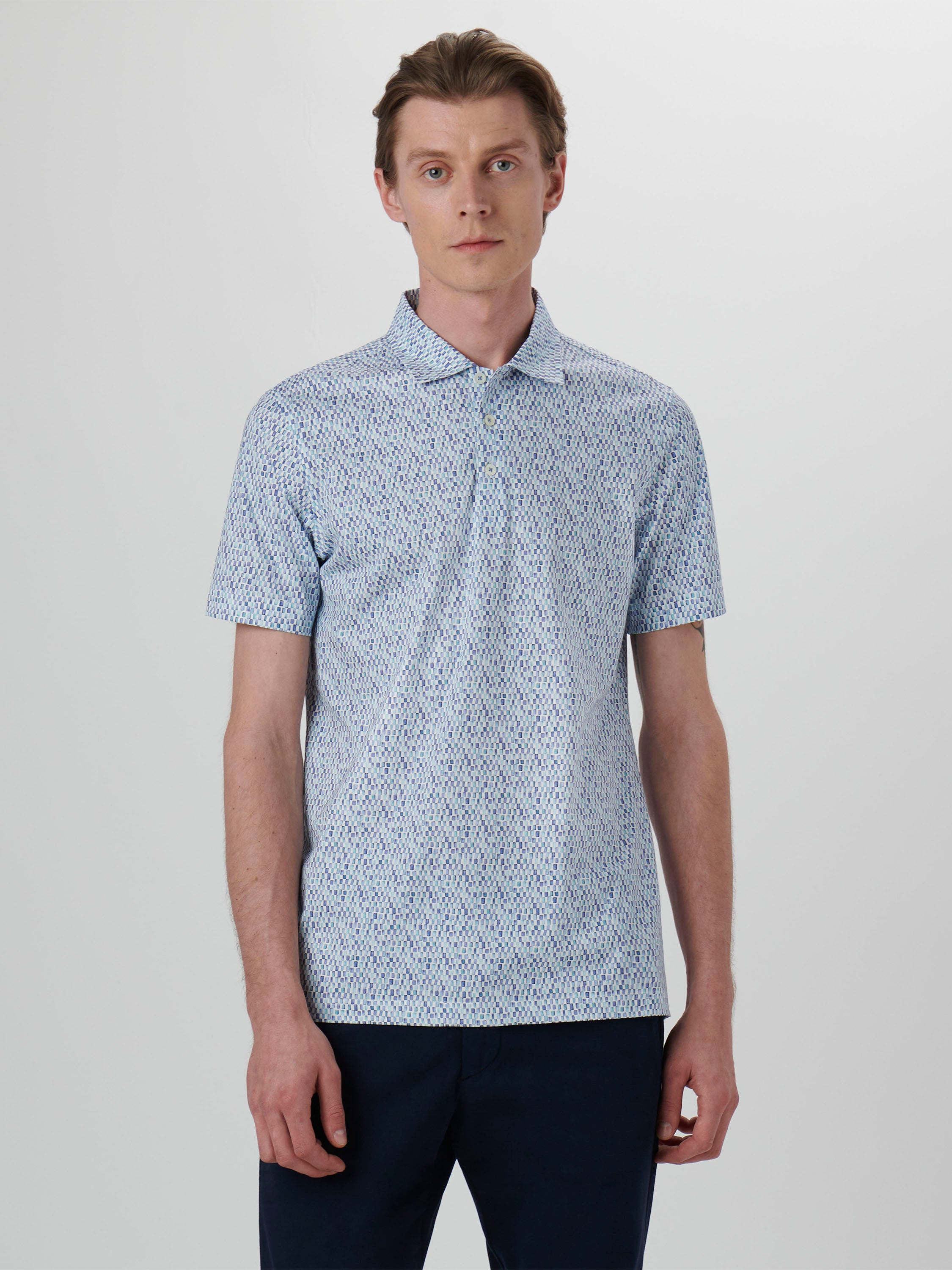 Bugatchi Ooohcotton S/S Polo