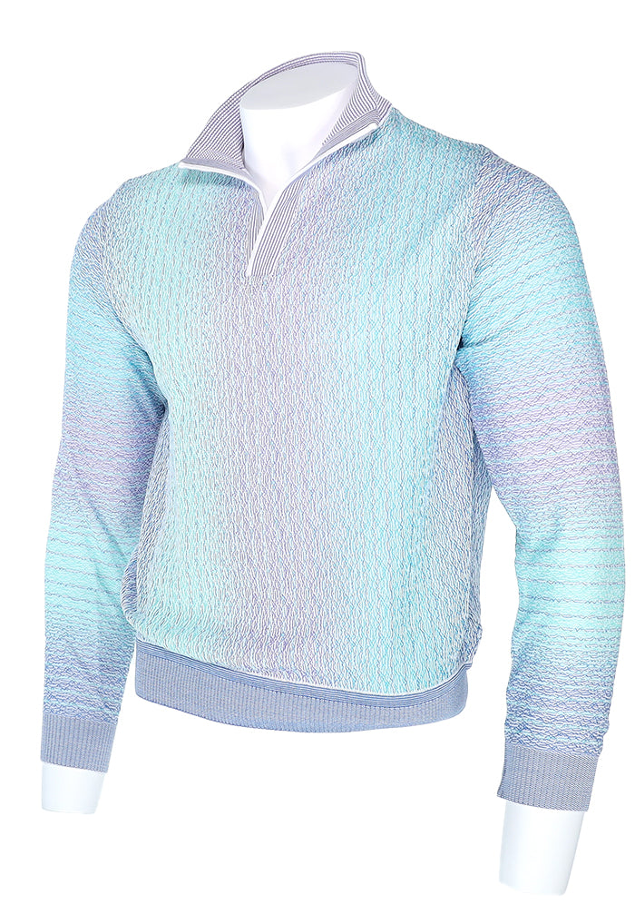 St Croix Textured Ombre Open Mock