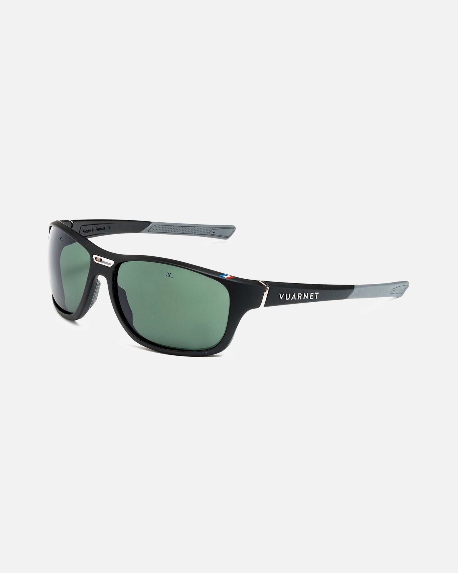 Vuarnet Matte Black Large Racing Sunglasses