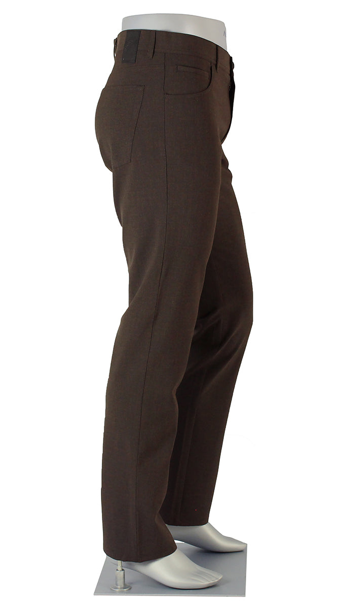 Alberto Stone Ceramica Pants Brown