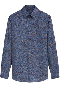 Bugatchi Long Sleeve Navy Floral