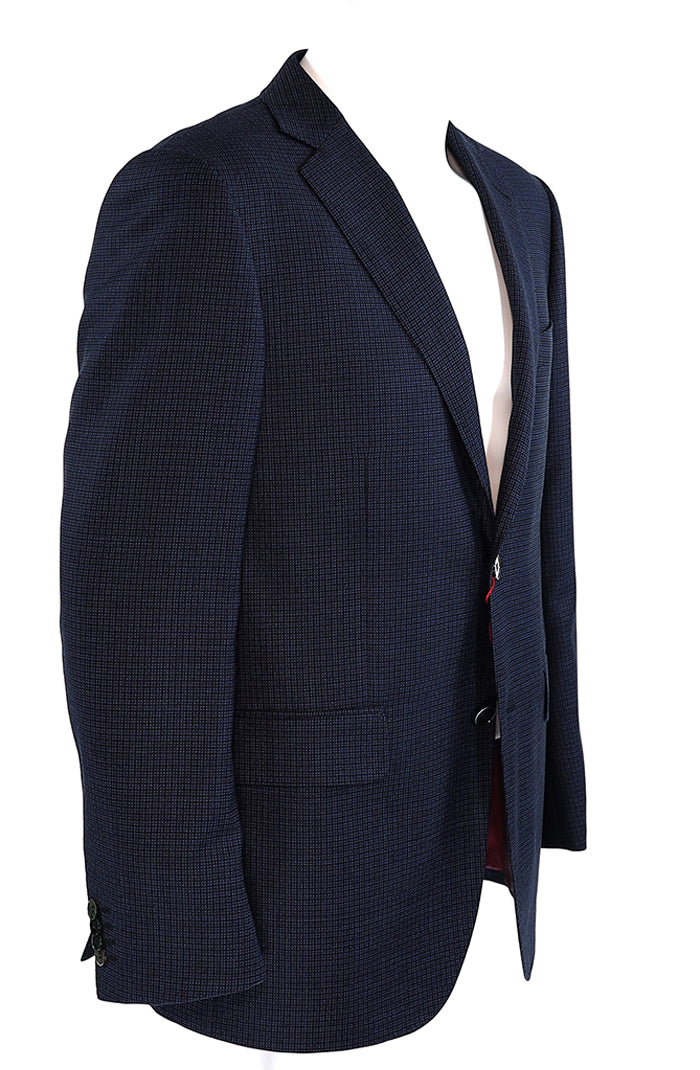 Byron Mini Pattern Navy Sportcoat