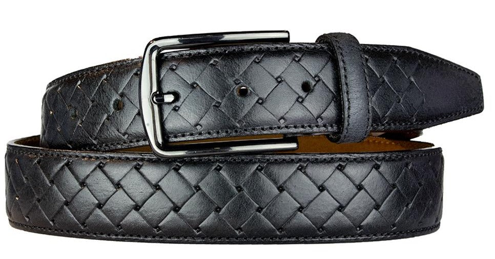 Alberto Basket Weave Belt | Mondo Uomo Naples FL