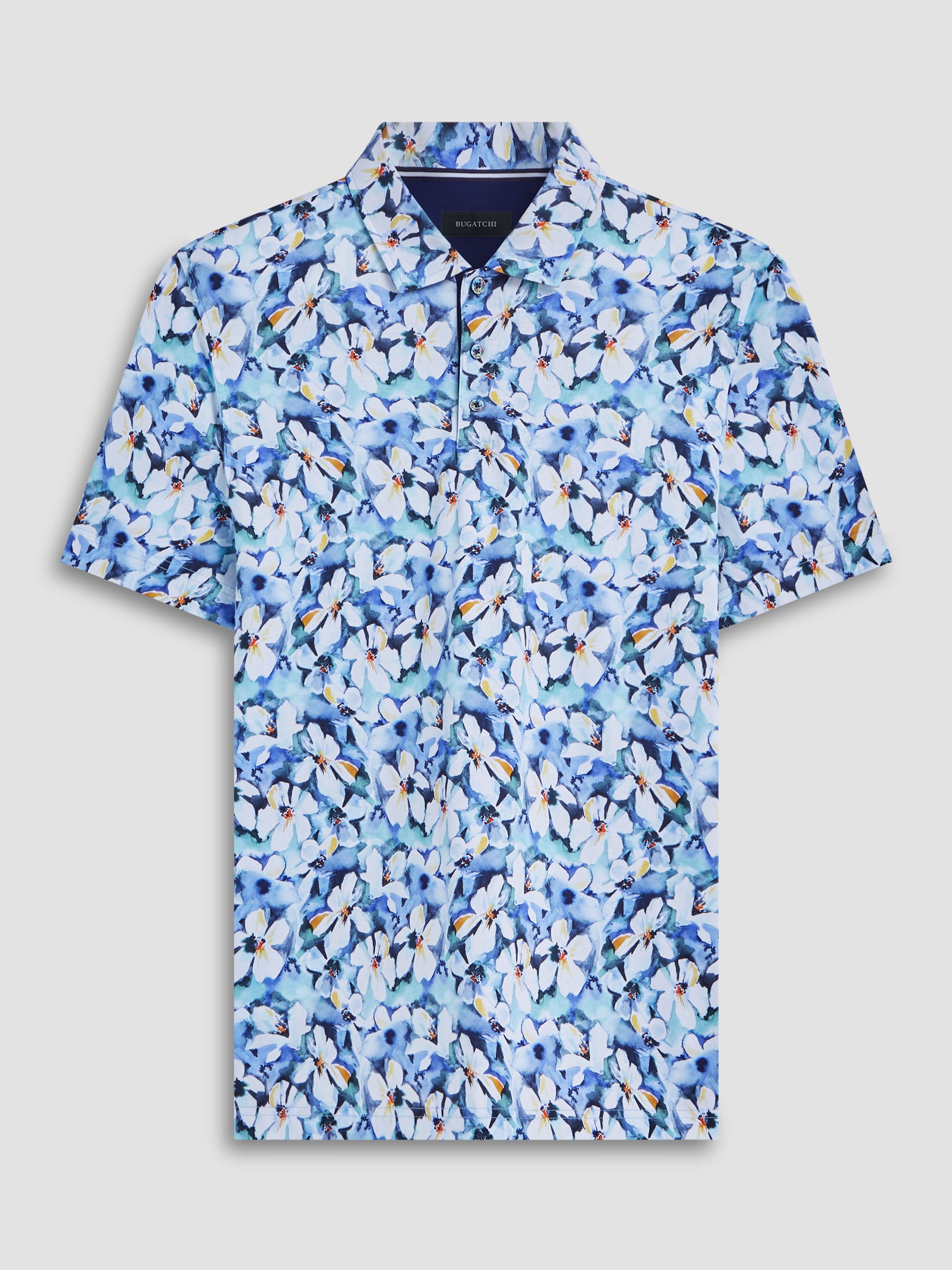 Bugatchi Digital S/S Polo